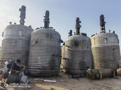 转让二手反应釜 二手不锈钢反应釜